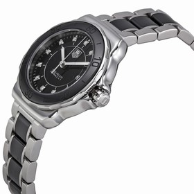Tag Heuer Formula 1 Diamond Black Dial Steel Ladies Watch WAH1314.BA0867