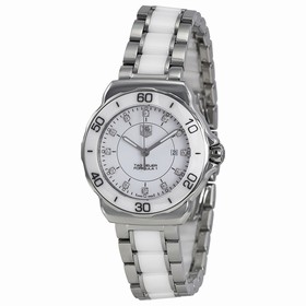 Tag Heuer Formula 1 White Dial Stainless Steel White Ceramic Ladies Watch WAH1315.BA0868