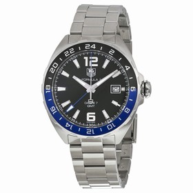 Tag Heuer Formula One Automatic Black Dial Stainless Steel Men's Watch WAZ211ABA0875