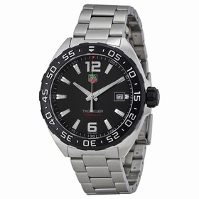 Tag Heuer Formula One Black Dial Stainless Steel Men's Watch WAZ1110BA0875