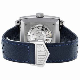 Tag Heuer Monaco Automatic Chronograph Blue and White Dial Men's Watch CAW211DFC6300