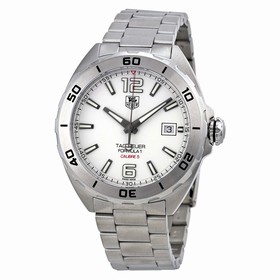 Tag Heuer Formula 1 Automatic White Dial Stainless Steel Men's Watch WAZ2114.BA0875