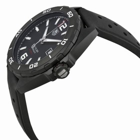 Tag Heuer Formula 1 Automatic Black Dial Black Rubber Men's Watch WAZ2115FT8023