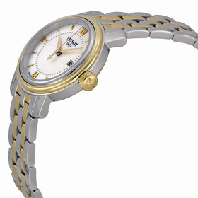 Tissot Bridgeport Quartz White Mother of Pearl Dial Two-tone Ladies Watch T097.010.22.118.00