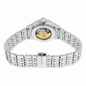 Tissot Carson Automatic Black Dial Stainless Steel Ladies Watch T0852071105100