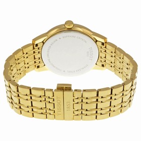 Tissot Carson Champagne Dial Yellow Gold-plated Men's Watch T0854103302100
