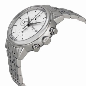 Tissot Carson Silver Dial Stainless Steel Men's Watch T0854271101100