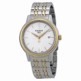Tissot Carson White Dial Two-tone Men's Watch T0854102201100