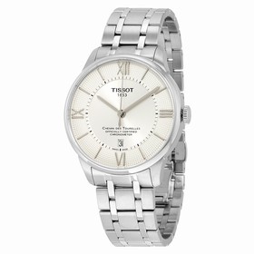 Tissot Chemin Des Tourelles Automatic Silver Dial Stainless Steel Men's Watch T0994081103800
