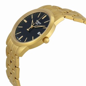 Tissot Classic Dream Black Dial Gold PVD Watch T0334103305101