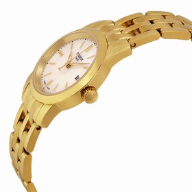 Tissot Classic Dream Mother of Pearl Dial Gold-tone Ladies Watch T0332103311100
