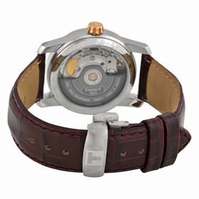 Tissot Classic Mother of Pearl Dial Brown Leather Ladies Watch T0872075611700