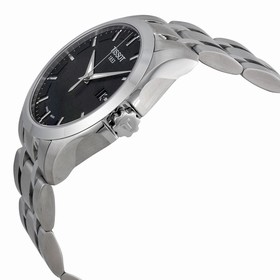 Tissot Couturier Black Dial Stainless Steel Men's Watch T0354101105100