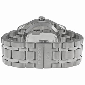 Tissot Couturier Black Dial Stainless Steel Men's Watch T0354461105100