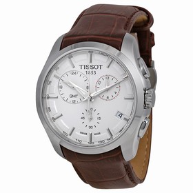 Tissot Couturier GMT White Dial Men's Watch T0354391603100