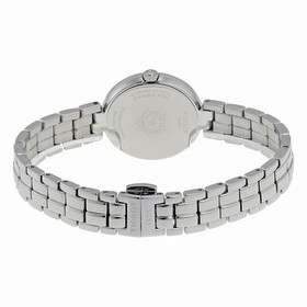 Tissot Flamingo Black Mother of Pearl Dial Stainless Steel Ladies Quartz Watch T0942101112100