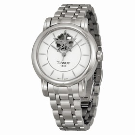 Tissot Lady Heart Automatic White Dial Stainless Steel Ladies Watch T0502071101104
