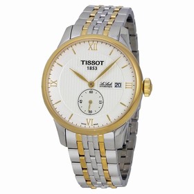 Tissot Le Locle Automatic White Dial Two-tone Men's Watch T0064282203801