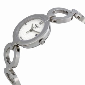 Tissot Pinky White Dial Stainless Steel Ladies Watch T0842101101701