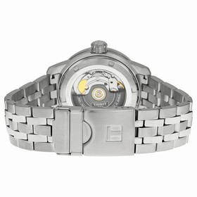 Tissot Powermatic 80 Black Dial Stainless Steel Men's Watch T0554301105700