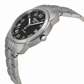 Tissot PR 100 Black Dial Bracelet Men's Watch T0494101105301