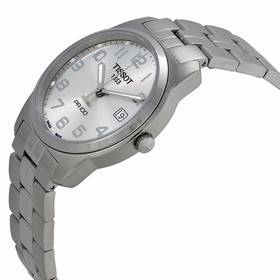Tissot PR 100 Silver Dial Bracelet Men's Watch T0494101103201