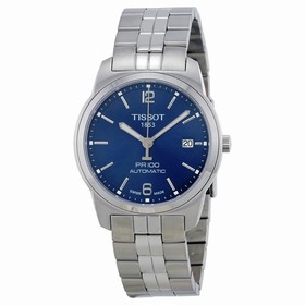 Tissot PR100 Classic Blue Dial Stainless Steel Men's Watch T0494071104700