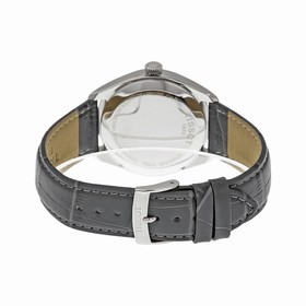 Tissot PR100 Grey Dial Grey Leather Men's Watch T1014101644100