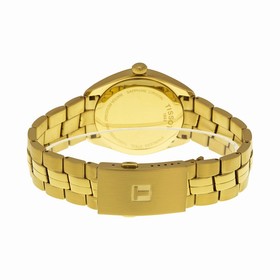 Tissot PR100 Silver Dial Gold PVD Men's Watch T1014103303100