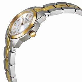 Tissot PR100 Silver Dial Two-tone Ladies Watch T0492102203200