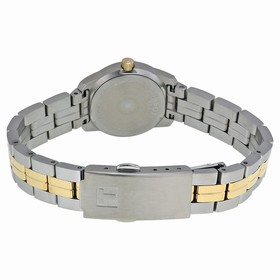 Tissot PR100 White Dial Two-tone Ladies Watch T0492102201700