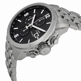 Tissot PRC 200 Automatic Chronograph Black Dial Stainless Steel Men's Watch T0554271105700