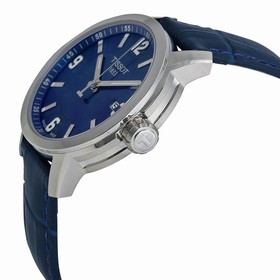 Tissot PRC 200 Quartz Blue Dial Blue Leather Sport Men's Watch T0554101604700