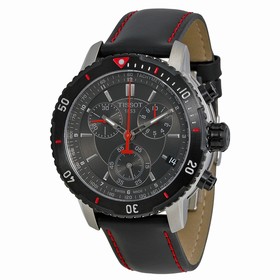 Tissot PRS 200 Chronograph Black Dial Men's Watch T0674172605100