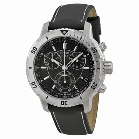 Tissot PRS 200 Chronograph Black Dial Quartz Sport Men's Watch T0674171605100