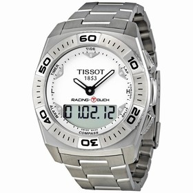 Tissot Racing Touch Silver Dial Stainless Steel Men's Watch T0025201103100