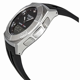 Tissot Racing-Touch Black Dial Black Chronograph Rubber Strap Men's Watch T0025201705100
