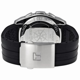 Tissot Racing-Touch Black Dial Black Chronograph Rubber Strap Men's Watch T0025201705100
