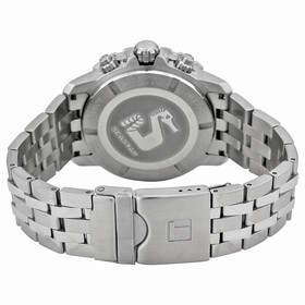 Tissot Seastar Chronograph Blue Dial Stainless Steel Men's Watch T0664171104700
