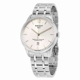Tissot T-Classic Chemin Des Tourelles Automatic Silver Dial Stainless Steel Men's Watch T0994071103700