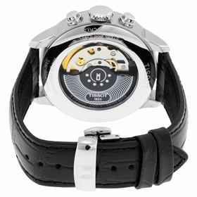 Tissot T-Classic Chemin Des Tourelles Black Dial Chronograph Men's Watch T0994271605800
