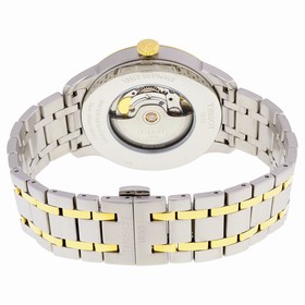 Tissot T-Classic Chemin Des Tourelles Silver Dial Two Tone Automatic Men's Watch T099.407.22.037.00