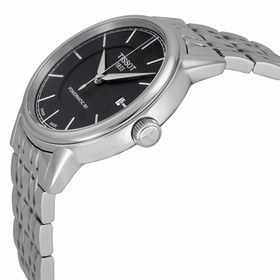 Tissot T Classic Powermatic Automatic Black Dial Stainless Steel Men's Watch T0854071105100