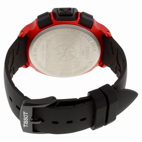 Tissot T-Race Touch Aluminium Black Dial Black Silicon Men's Sports Watch T0814209720700