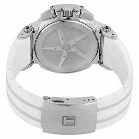 Tissot T-Race White Mother Of Pearl Dial White Silicone Men's Sports Watch T0484171711600