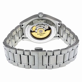 Tissot T Tempo Automatic Black Dial Stainless Steel Men's Watch T0604071105100