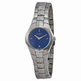 Tissot T Trend T Round Blue Dial Stainless Steel Ladies Watch T0960091113100