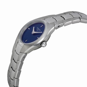 Tissot T Trend T Round Blue Dial Stainless Steel Ladies Watch T0960091113100