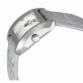 Tissot T Wave White Dial Leather Strap Ladies Watch T0233091603102