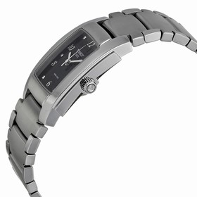 Tissot T-10 Black Dial Stainless Steel Ladies Watch Ladies Watch T0733101105701